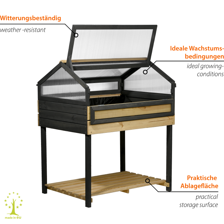 dobar Hochbeet 4-Jahreszeiten